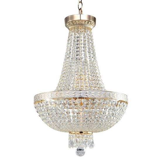 Lampadaro Contemporaneo Bella Metallo Oro 6 Luci Diffusori Metallo DIA750-TT40-WG