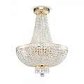 Lampadaro Contemporaneo Bella Metallo Oro 8 Luci Diffusori Metallo DIA750-TT50-WG