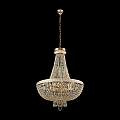 Lampadaro Contemporaneo Bella Metallo Oro 8 Luci Diffusori Metallo DIA750-TT50-WG
