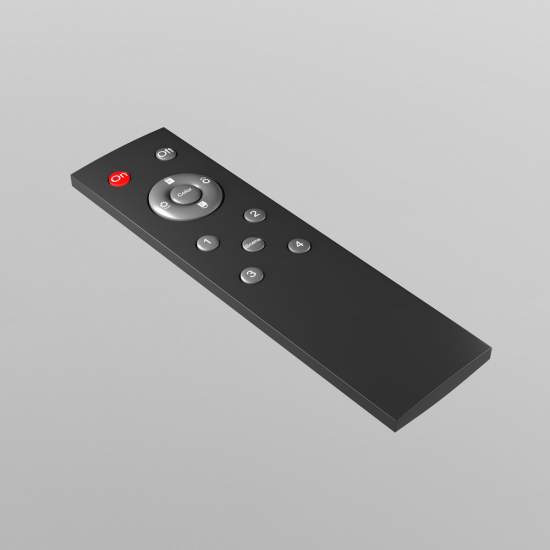 Telecomando Controllo Remoto Per Illuminazione Dimmerabile Plastica Nero DRC034-B
