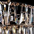 Lampadario Contemporaneo Puntes Metallo Oro 18 Luci MOD043PL-18G