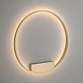 Applique Da Parete Moderno Rim Alluminio Ottone 1 Luce Led 51W MOD058WL-L50BS3K