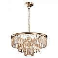 Lampadario Contemporaneo Revero Metallo Oro 7 Luci MOD085PL-07G