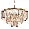 Lampadario Contemporaneo Revero Metallo Oro 7 Luci MOD085PL-07G