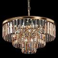 Lampadario Contemporaneo Revero Metallo Oro 7 Luci MOD085PL-07G