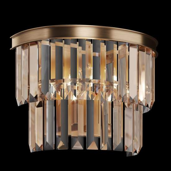 Applique Contemporaneo Revero Metallo Oro 1 Luce MOD085WL-01G