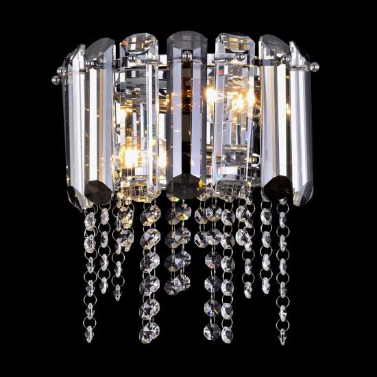 Applique Contemporanea Hail Metallo Cromo 2 Luci MOD097WL-02CH