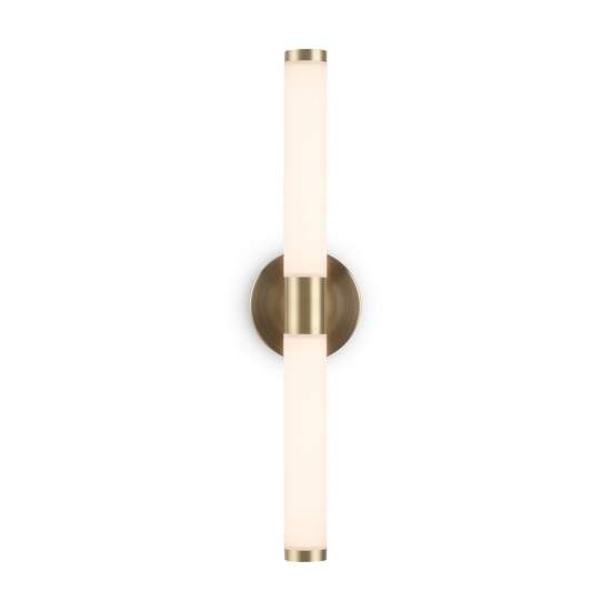 Applique Da Parete Moderno Axis Alluminio Oro Acrilico 1 Luce Led 10W MOD106WL-L10G3K