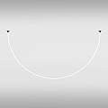 Lampadario A Sospensione Moderno Tau Alluminio Nero Luce Led 40W MOD146PL-L40B3K