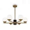 LEDSone Lampadario A Sospensione E27 In Metallo – Stile Vintage, Nero Opaco, Cavo Ritorto Regolabile 95 Cm - 3