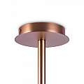 Lampadario Sospensione Erich In Metallo Oro Rosa 8 Luci E Diffusori Bianchi MOD221-PL-08-G