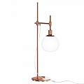 Lampada Da Scrivania Contemporanea Erich Struttura In Metallo Oro Rosa 1 Luce MOD221-TL-01-G