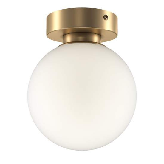 Applique Contemporanea Basic Form Piccola In Metallo Colore Oro 1 Luce MOD321WL-01G1