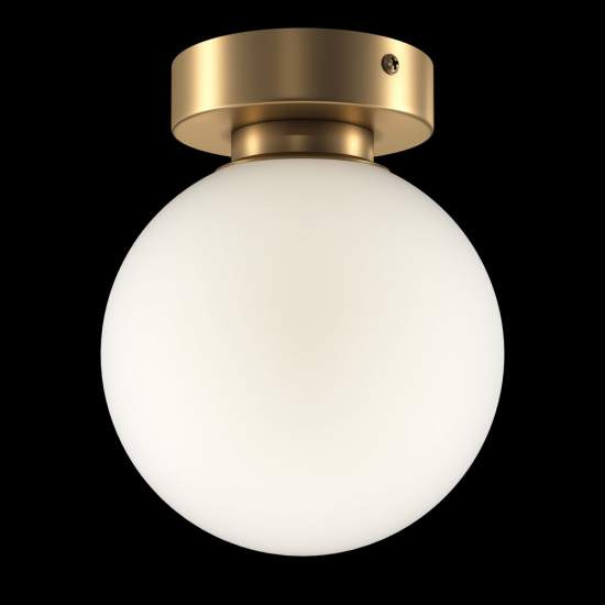 Applique Contemporanea Basic Form Piccola In Metallo Colore Oro 1 Luce MOD321WL-01G1