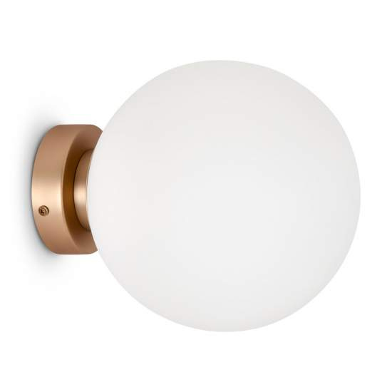 Applique Contemporanea Basic Form Grande In Metallo Colore Oro 1 Luce MOD321WL-01G3