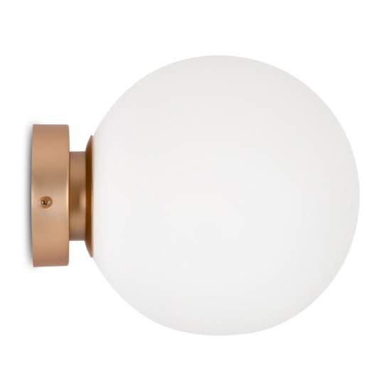Applique Contemporanea Basic Form Grande In Metallo Colore Oro 1 Luce MOD321WL-01G3
