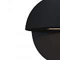 Lampada Da Parete Moderna Da Esterno Alluminio Nero Luce Led 7,4W Ip54 O033WL-L7B3K