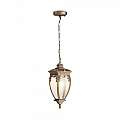 Lampada A Soffitto Classica Da Esterno Alluminio Oro 1 Luce E27 60W Ip44 O414PL-01GB