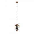 Lampada A Soffitto Classica Da Esterno Alluminio Oro 1 Luce E27 60W Ip44 O414PL-01GB