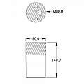Lampade A Soffitto Moderno Da Esterno Alluminio Nero 1 Luce E27 60W Ip54 O418CL-01B
