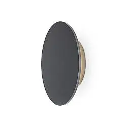 Lampada Da Parete Moderna Da Esterno Metallo Grafite Luce Led 12W Ip65