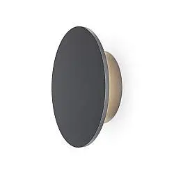 Lampada Da Parete Moderna Da Esterno Metallo Grafite Luce Led 7W Ip65