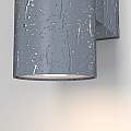 Lampada Da Parete Moderna Da Esterno Alluminio Grigio Luce2Gu10 50W Ip54 O574WL-02GR