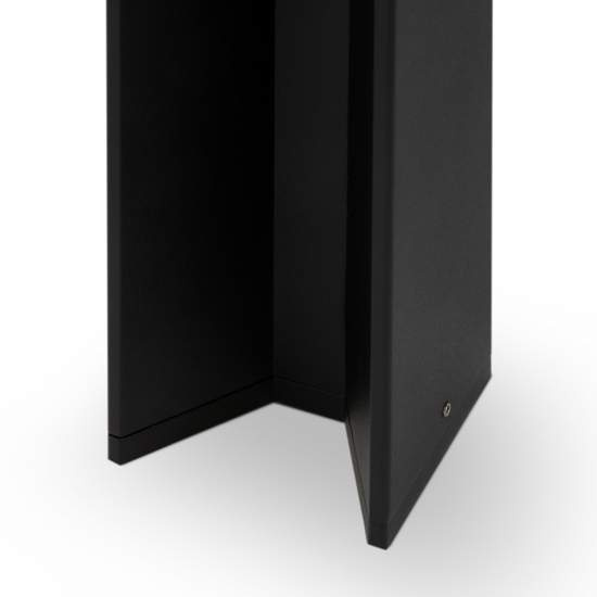 Lampada Da Terra Moderna Per Esterno Alluminio Nero Luce Led 9W Ip54 O596FL-L9B4K1