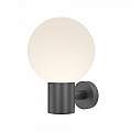 Lampada Da Parete Moderna Per Esterno Alluminio Nero 1 Luce E27 60W Ip54 O598WL-01B