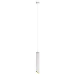 Lampadario A Sospensione Moderno Lipari Grande Alluminio Bianco 1 Luce Gu10 35W