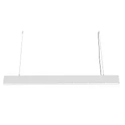 Lampadario A Sospensione Moderno Points Alluminio Bianco Luce Led Integrato 40W