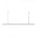 Lampadario A Sospensione Moderno Basis Alluminio Bianco Luce Led Integrato 40W P051PL-L40W4K