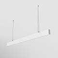 Lampadario A Sospensione Moderno Basis Alluminio Bianco Luce Led Integrato 40W P051PL-L40W4K