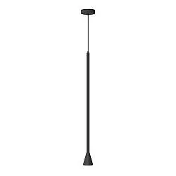 Lampadario A Sospensione Moderno Arrow Metallo Nero 1 Luce Gu10 40W