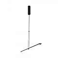 Lampadario A Sospensione Moderno Supersymmetry Alluminio Nero 1 Luce Led 17W P096PL-L11BK