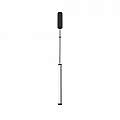 Lampadario A Sospensione Moderno Supersymmetry Alluminio Nero 1 Luce Led 18W P096PL-L11BK1