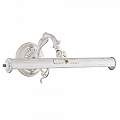 Applique Da Parete Classico Picasso Metallo Bianco 2 Luci E14 25W PIC114-02-W