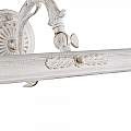 Applique Da Parete Classico Picasso Metallo Bianco 2 Luci E14 25W PIC114-02-W