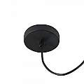 Lampadario Industrial Broni Metallo Nero 1 Luce Diffusore Calcestruzzo Grigio T451-PL-01-GR
