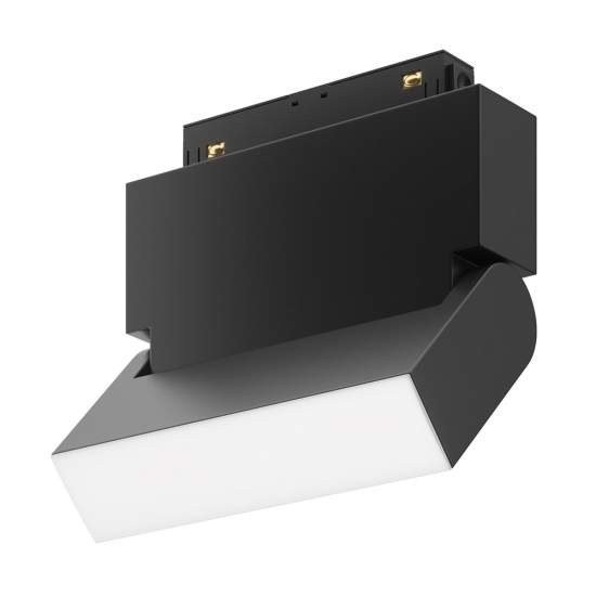 Base Di Illuminazione Basic Per Binario Moderno Alluminio Nero 10W Luce Naturale TR013-2-10W4K-B