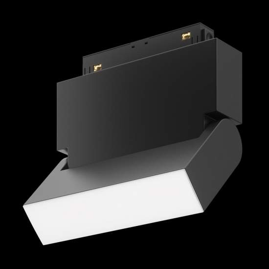 Base Di Illuminazione Basic Per Binario Moderno Alluminio Nero 10W Luce Naturale TR013-2-10W4K-B