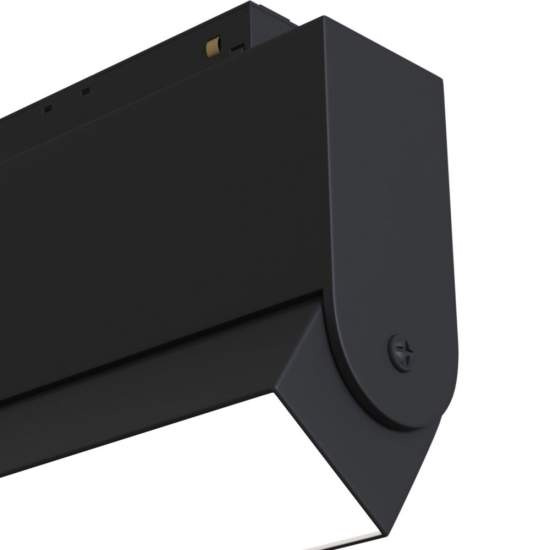 Base Di Illuminazione Basic Per Binario Moderno Alluminio Nero 10W Luce Naturale TR013-2-10W4K-B