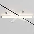 Tubo Led Larc Moderno 25W Dimmerabile TR086-4-25W-DS-B