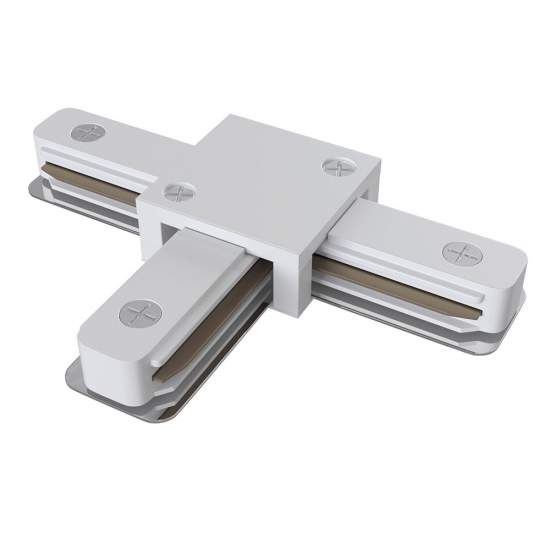 Connettore A T Per Binario In Plastica Bianca TRA001CT-11W