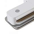 Connettore Bilaterale Per Binario In Alluminio Bianco TRA002C-11W