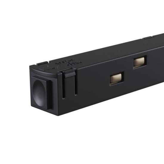Modulo Connettore Con Cavo Angolo Per Binario Moderno Plastica Nera TRA004CPC-22B