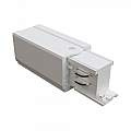 Connettore Per Binario Plastica 10Cm Bianco Sinistro TRA005B-31W-L