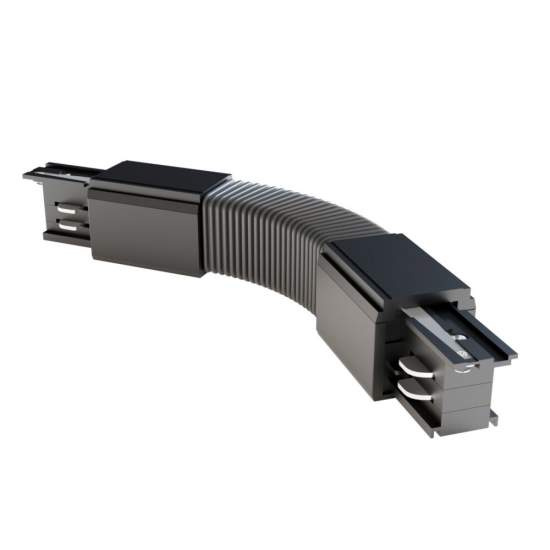 Connettore Flessibile Per Binario Plastica Nero TRA005CF-31B