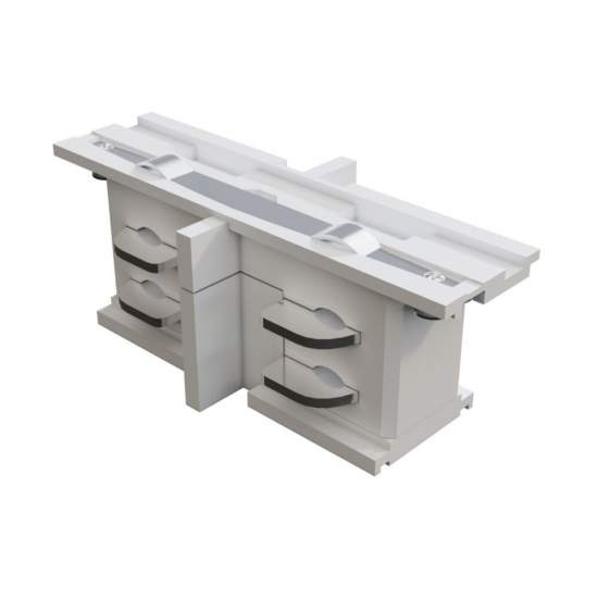 Connettore 2 Binari Plastica Colore Bianco TRA005CI-31W