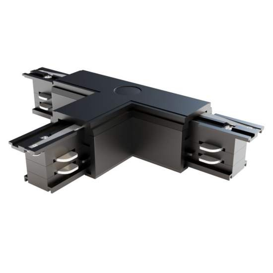 Connettore A T Sinistro Plastica Nero TRA005CT-31B-L